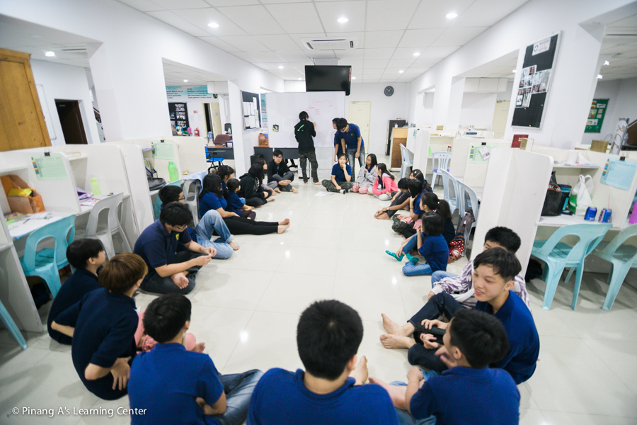 Group discussion, Penang A's Homeschool