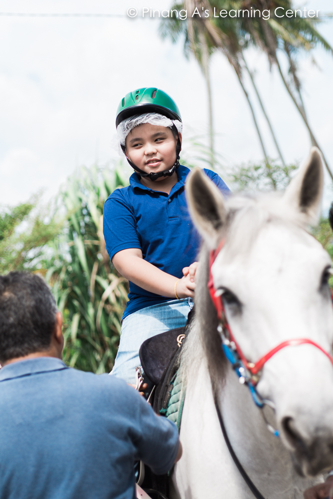 Penang Homeschool Center visit to Countryside Stables Penang